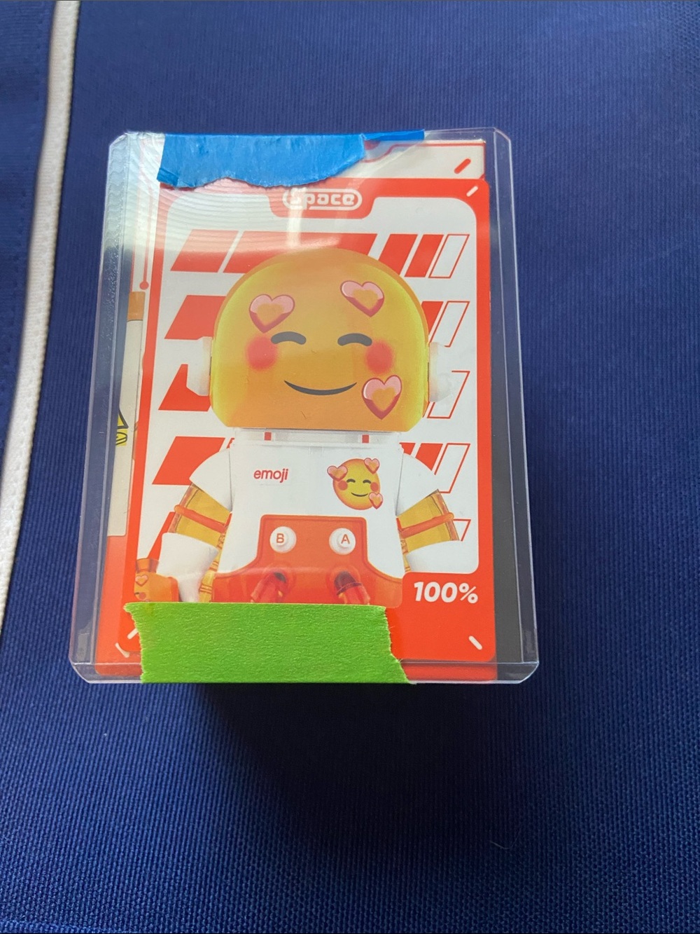 Emoji Astronaut Collectible Figure - Yellow/Red